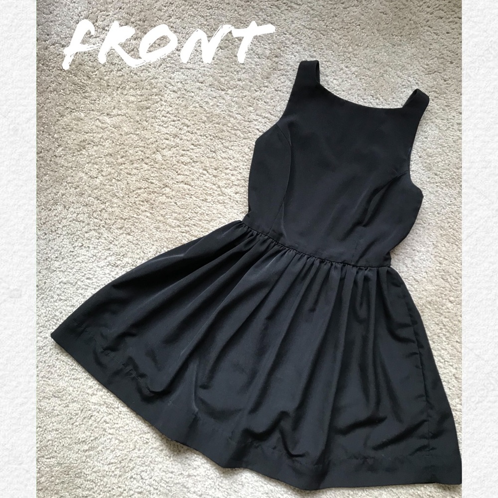 American Apparel Mini Black Dress